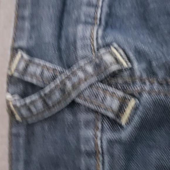 DKNY Ruched skirt women's sz 3 jean unique ruched back 5" back slit Sexy… - Picture 10 of 16